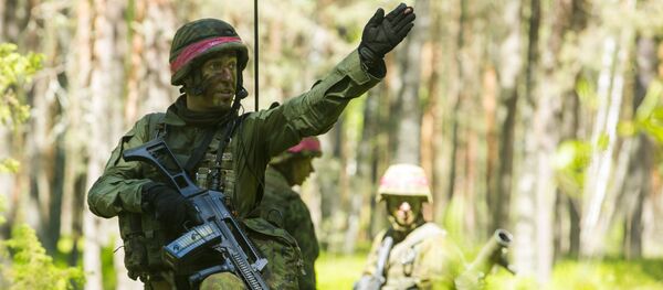 الناتو ينفذ تمرينا عسكريا في ليتوانيا - سبوتنيك عربي