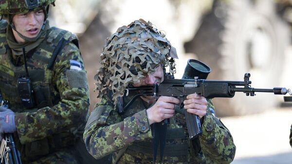 تمرين عسكري في استونيا - سبوتنيك عربي