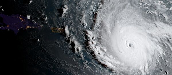 إعصار إيرما، صورة من الفضاء، 5 سبتمبر/ أيلول 2017 إعصار إيرما، صورة من الفضاء، 5 سبتمبر/ أيلول 2017 - سبوتنيك عربي