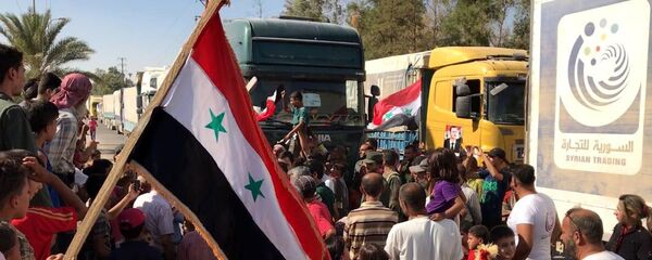 سكان مدينة دير الزور، سوريا - سبوتنيك عربي