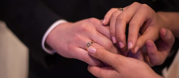 زواج جماعي في كوريا الجنوبية، 7 سبتمبر/ أيلول 2017 - سبوتنيك عربي