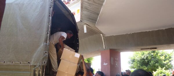 المساعدات تتوالى على دير الزور - سبوتنيك عربي