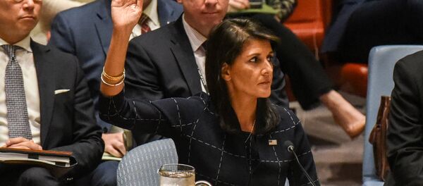 السفيرة الأمريكية لدى الأمم المتحدة نيكي هيلي - سبوتنيك عربي