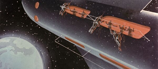 مركبة فضائية (لوحة مرسومة) - سبوتنيك عربي