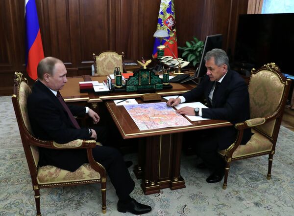 بوتين وشويغو بوتين وشويغو - سبوتنيك عربي