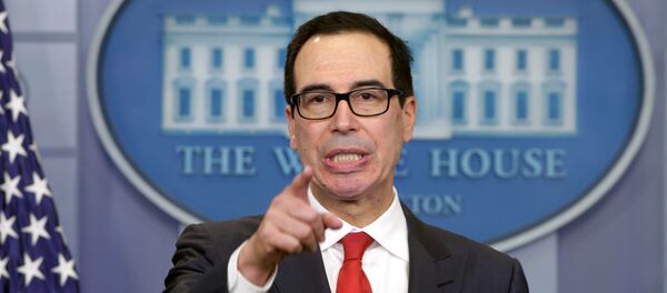 وزير الخزانة الامريكى مونشن - سبوتنيك عربي