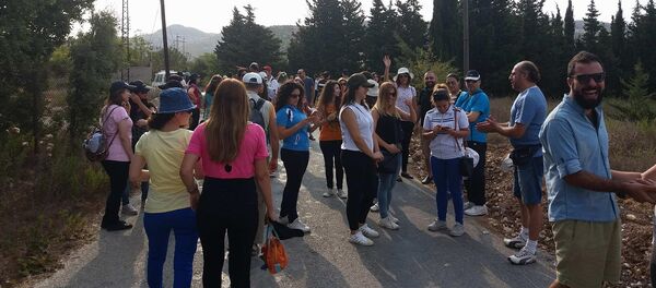 مسيرة اليوغا في جبال اللاذقية - سبوتنيك عربي