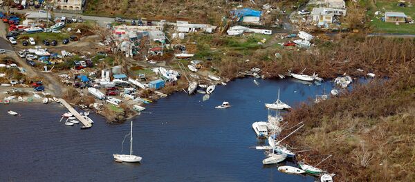 سفن مدمرة نتيجة للإعصار إيرما - سبوتنيك عربي
