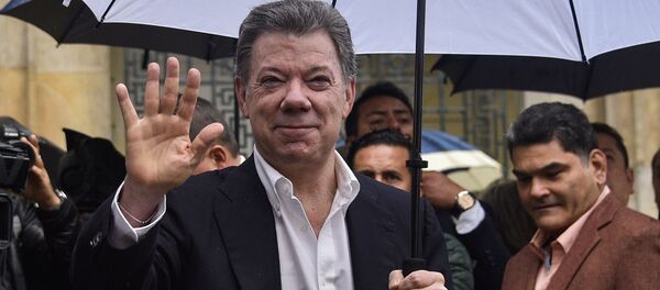 الرئيس الكولومبي خوان مانويل سانتوس - سبوتنيك عربي