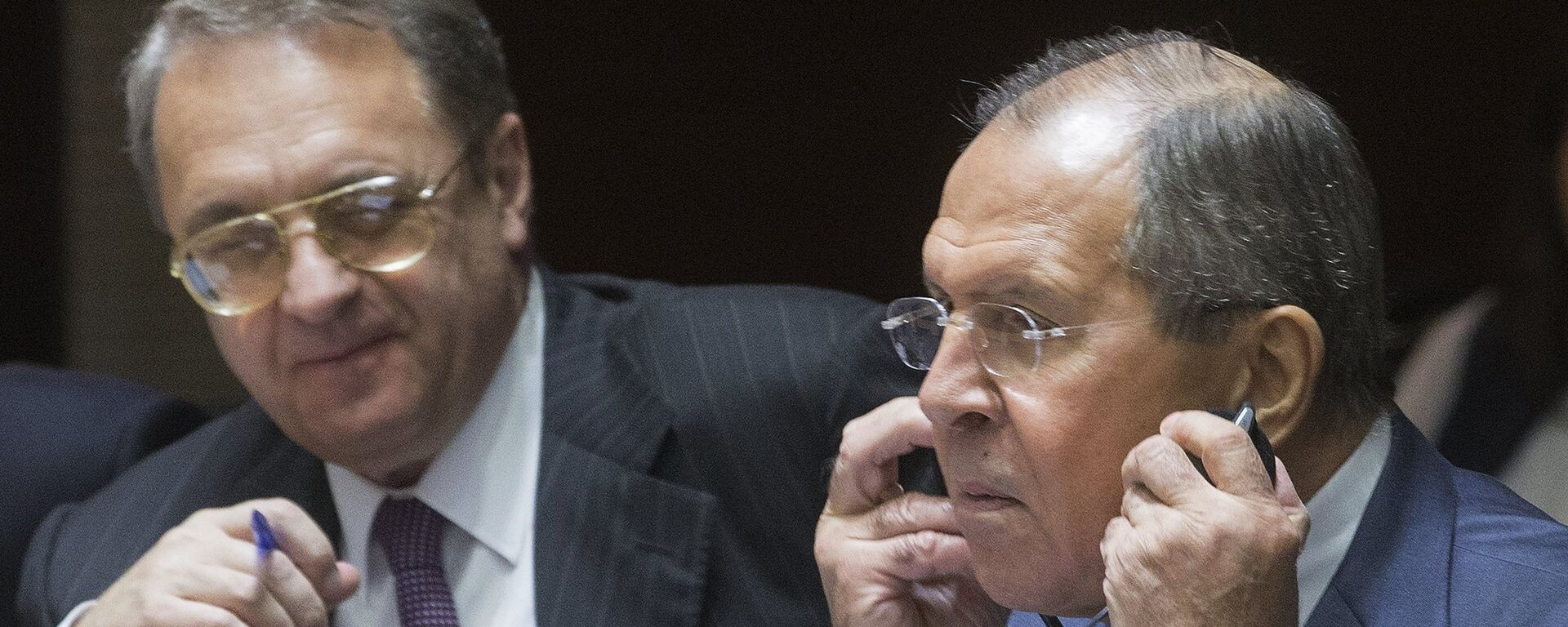 وزير الخارجية الروسية سيرغي لافروف ونائبه ميخائيل بوغدانوف - سبوتنيك عربي, 1920, 02.06.2022