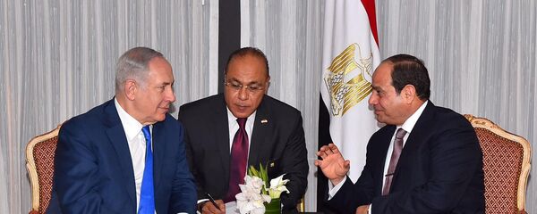 الرئيس المصري السيسي ورئيس الوزراء الإسرائيلي نتنياهو - سبوتنيك عربي