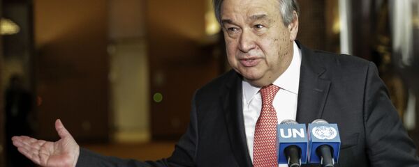 الأمين العام للأمم المتحدة، أنطونيو غوتيريش الأمين العام للأمم المتحدة، أنطونيو غوتيريش - سبوتنيك عربي