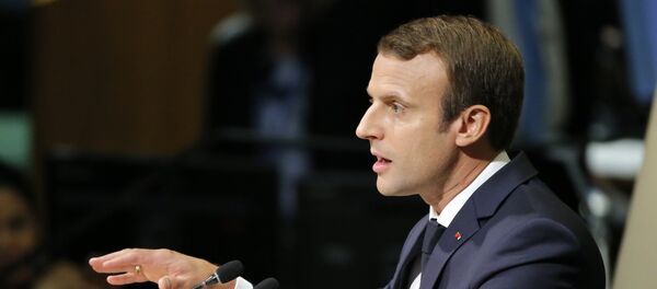 ماكرون في الأمم المتحدة - سبوتنيك عربي