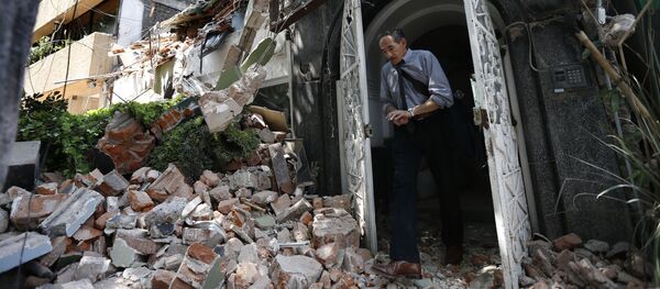 زلزال قوته 7.1 درجة ضرب وسط المكسيك، 19 سبتمبر/ أيلول 2017 - سبوتنيك عربي