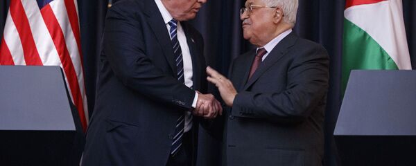 اجتماع الرئيس الفلسطيني محمود عباس مع نظيره الأمريكي دونالد ترامب في البيت الأبيض، الولايات المتحدة 19 سبتمبر/ أيلول 2017 - سبوتنيك عربي