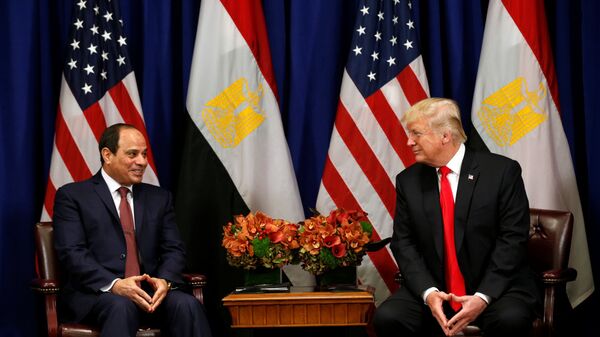ترامب والسيسي - سبوتنيك عربي