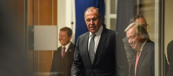 لافروف وغوتيريس - سبوتنيك عربي