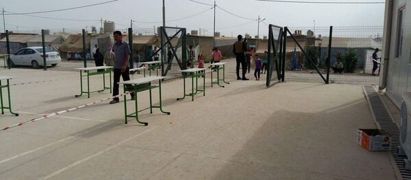 استفتاء إقليم كردستان في مخيم شيخان - سبوتنيك عربي