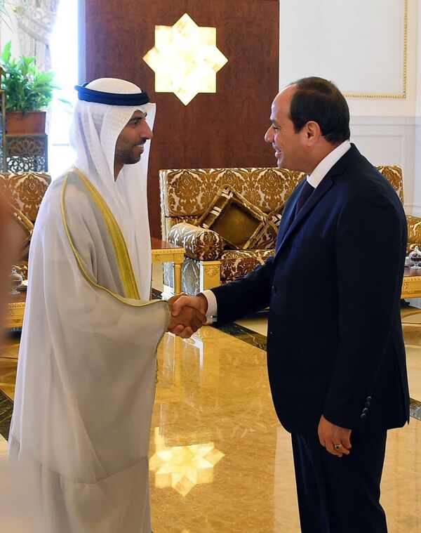 الرئيس المصري عبدالفتاح السيسي في زيارة رسمية إلى الإمارات - سبوتنيك عربي