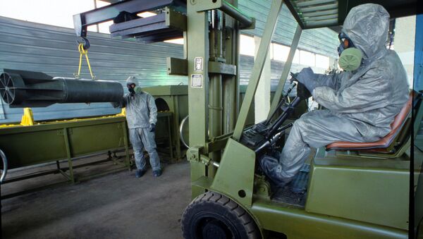 عملية تدمير الأسلحة الكيميائية - سبوتنيك عربي