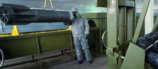 عملية تدمير الأسلحة الكيميائية - سبوتنيك عربي