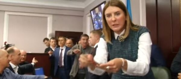 شجار في البرلمان الأوكراني - سبوتنيك عربي