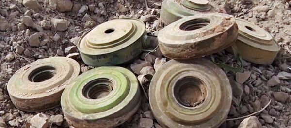 إزالة الألغام في دير الزور، سوريا - سبوتنيك عربي