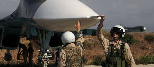 الطيار الروس في قاعدة حميميم الروسية في سوريا (File) - سبوتنيك عربي