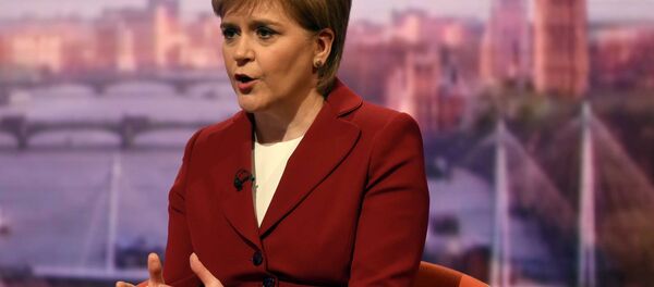 رئيسة الوزراء الاسكتلندية نيكولا ستيرجن رئيسة الوزراء الاسكتلندية نيكولا ستيرجن - سبوتنيك عربي