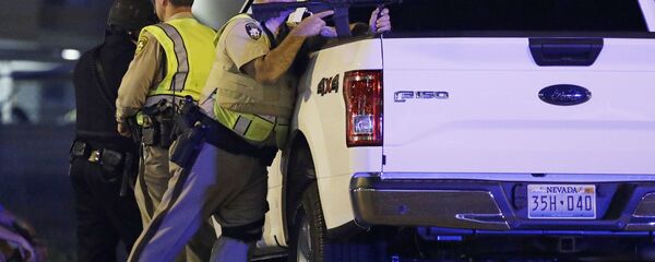 حادثة اطلاق نار في لاس فيغاس، الولايات المتحدة 1 أكتوبر/ تشرين الأول 2017 - سبوتنيك عربي