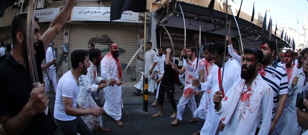 الاحتفال بذكرى عاشوراء في المنامة - سبوتنيك عربي