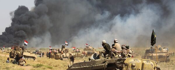 معركة تحرير الحويجة، القوات العراقية، الجيش العراقي، العراق 4 أكتوبر/ تشرين الأول 2017 - سبوتنيك عربي