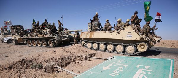 معركة تحرير الحويجة، القوات العراقية، الجيش العراقي، الحشد الشعبي، العراق 4 أكتوبر/ تشرين الأول 2017 معركة تحرير الحويجة، القوات العراقية، الجيش العراقي، الحشد الشعبي، العراق 4 أكتوبر/ تشرين الأول 2017 - سبوتنيك عربي