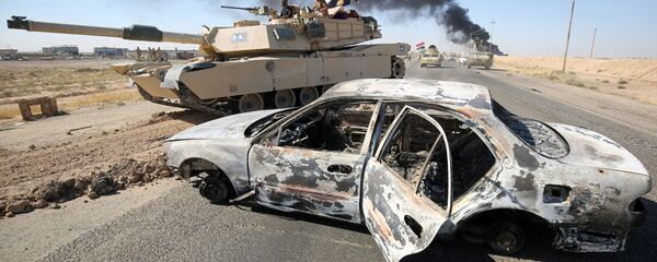 معركة تحرير الحويجة، القوات العراقية، الجيش العراقي، الحشد الشعبي، العراق 4 أكتوبر/ تشرين الأول 2017 - سبوتنيك عربي