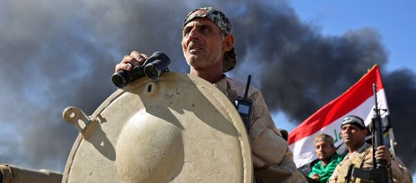 معركة تحرير الحويجة، القوات العراقية، الجيش العراقي، الحشد الشعبي، العراق 4 أكتوبر/ تشرين الأول 2017 - سبوتنيك عربي