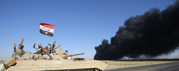 معركة تحرير الحويجة، القوات العراقية، الجيش العراقي، الحشد الشعبي، العراق 4 أكتوبر/ تشرين الأول 2017 - سبوتنيك عربي