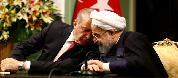 أردوغان وروحاني - سبوتنيك عربي