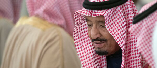 محادثات الرئيس الروسي فلاديمير بوتين والعاهل السعودي الملك سلمان بن عبد العزيز آل سعود في موسكو، روسيا - سبوتنيك عربي