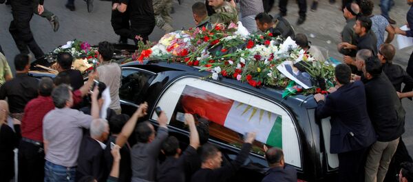 تشييع جثمان جلال طالباني - سبوتنيك عربي