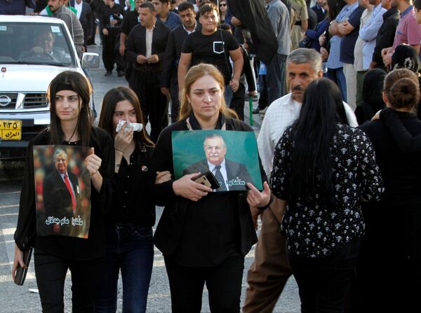 تشييع جثمان جلال طالباني - سبوتنيك عربي