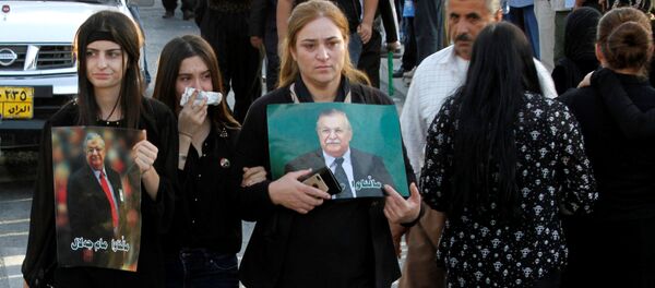 تشييع جثمان جلال طالباني - سبوتنيك عربي