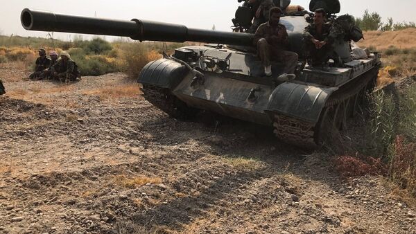 إحدى دبابات الجيش السوري - سبوتنيك عربي
