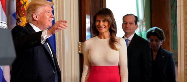 ميلانيا ترامب في البيت الأبيض - سبوتنيك عربي