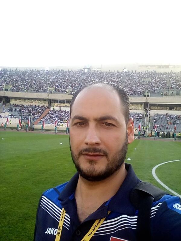 المنسق الإعلامي للمنتخب السوري بكرة القدم بشار محمد - سبوتنيك عربي