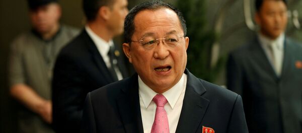 وزير خارجية كوريا الشمالية ري يونغ-هو - سبوتنيك عربي