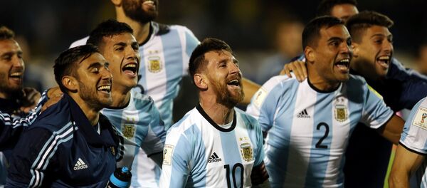 فرحة المنتخب الأرجنتيني - سبوتنيك عربي