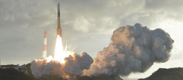 إطلاق صاروخ حامل للقمر الصناعي H-2A، اليابان 10 أكتوبر/ تشرين الأول 2017 إطلاق صاروخ حامل للقمر الصناعي H-2A، اليابان 10 أكتوبر/ تشرين الأول 2017 - سبوتنيك عربي