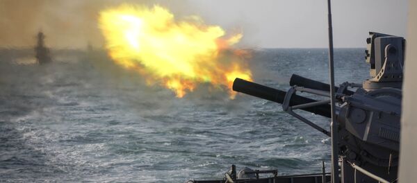 مناورات عسكرية بحرية لأسطول بحر قزوين، روسيا - سبوتنيك عربي