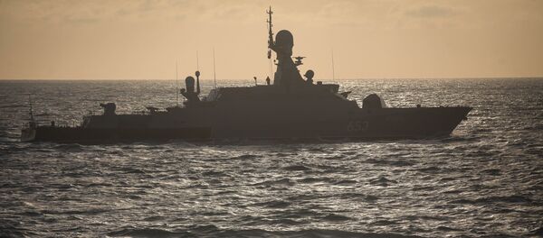 مناورات عسكرية بحرية لقوات أسطول بحر قزوين، روسيا - سبوتنيك عربي