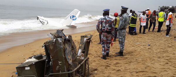 تحطم طائرة في أبيدجان تحطم طائرة في أبيدجان - سبوتنيك عربي